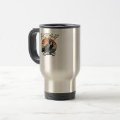 F-Caw-F Klassieke Vintage Kunst Reisbeker (Voorkant links)
