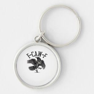F Caw F Kraai Creatieve Casual Sleutelhanger