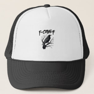 F Caw F Kraai, F-Caw-F Grappige Vogel Zeggende Mem Trucker Pet