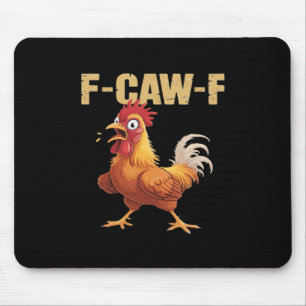 F-Caw-F Kraai Gotische Grappige Humor Muismat