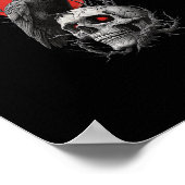 F-Caw-F Kraai Grappig F-Caw-F Esthetisch Ontwerp Poster (Hoek)