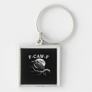 F-Caw-F Kraai Grappige Kraai F-Caw-F Uitrusting Cr Sleutelhanger