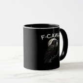 F-Caw-F Kraai Grappige Kraai F-Caw-F Uitrusting Mi Mok (Voorkant rechts)