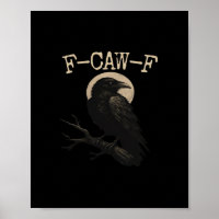 F-Caw-F Kraai Grappige Kraai F-Caw-F Uitrusting Tr