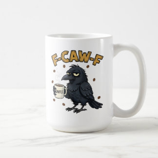 F-CAW-F Kraai Mok | Grappige F Caw F Koffiemok