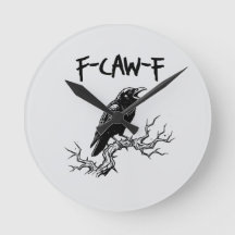 f-caw-f kraai raaf woordspeling
