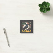 F-Caw-F Lelijk Kersttrui Funny Raven Xmas Post-it® Notes (Kantoor)