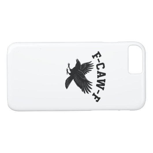 F-Caw-F Meme Funny Trendy Case-Mate iPhone Case (Achterkant (Horizontaal))
