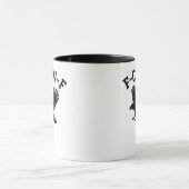 F-Caw-F Meme Funny Trendy Mok (Midden)