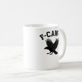 F-Caw-F Meme Grappig Trend Koffiemok (Voorkant rechts)