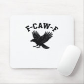 F-Caw-F Meme Grappig Trend Muismat (Met muis)