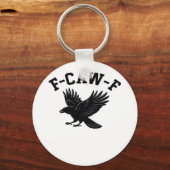 F-Caw-F Meme Grappig Trend Sleutelhanger (Voorkant)