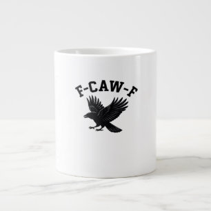 F-Caw-F Meme Grappig Trendsettend Grote Koffiekop