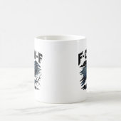 F-Caw-F Minimaal Schoon Design Koffiemok (Center)
