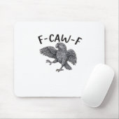 F Caw F Minimaal Schoon Design Muismat (Met muis)