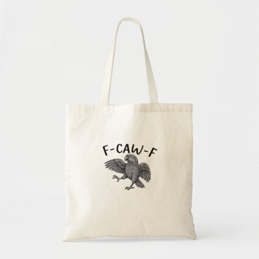 F Caw F Minimaal Schoon Design Tote Bag (Voorkant)