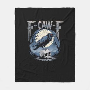 F-Caw-F Minimaal Schoon Fleece Deken