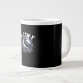 F-Caw-F Minimaal Schoon Grote Koffiekop (Voorkant rechts)