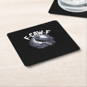 F-Caw-F Minimaal Schoon Kartonnen Onderzetters (Schuin)