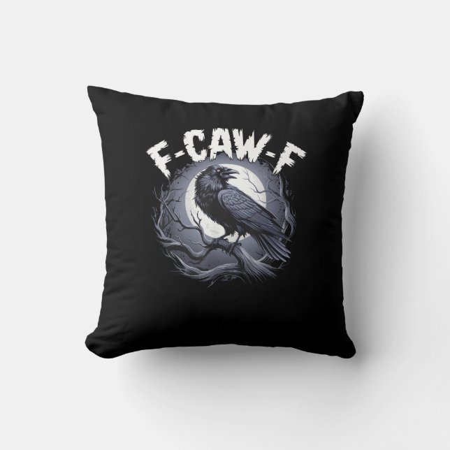 F-Caw-F Minimaal Schoon Kussen (Voorkant)