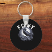 F-Caw-F Minimaal Schoon Sleutelhanger (Voorkant)