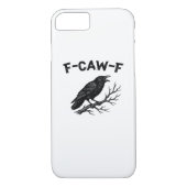 F-Caw-F Minimal Clean Case-Mate iPhone Case (Achterkant)