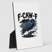 F-Caw-F Minimal Clean Design Fotoplaat (Zijkant)