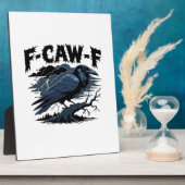 F-Caw-F Minimal Clean Design Fotoplaat (Zijkant)