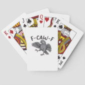 F Caw F Minimal Clean Design Pokerkaarten (Achterkant)