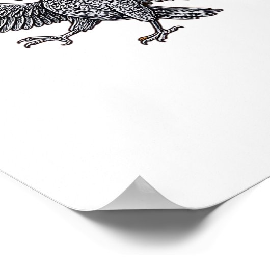 F Caw F Minimal Clean Design Poster (Hoek)