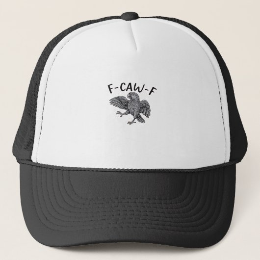 F Caw F Minimal Clean Design Trucker Pet (Voorkant)