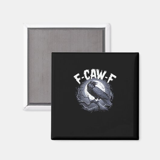 F-Caw-F Minimal Clean Magneet (Voorkant / Achterkant)