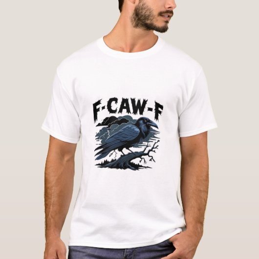 F-Caw-F Minimal Clean T-shirt (Voorkant)