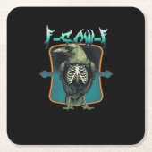 F-Caw-F Minimal Design Kartonnen Onderzetters (Voorkant)