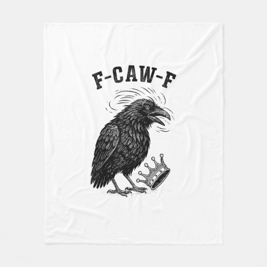 F Caw F No Kings In America Creative Style Fleece Deken (Voorkant)