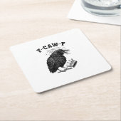 F Caw F No Kings In America Creative Style Kartonnen Onderzetters (Schuin)