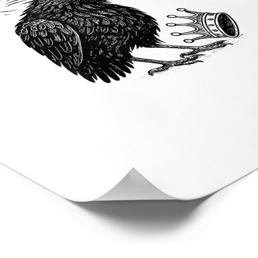 F Caw F No Kings In America Creative Style Poster (Hoek)