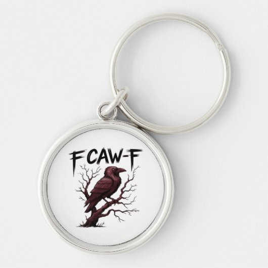 F-Caw-F Raven Classic Sleutelhanger (Voorkant)