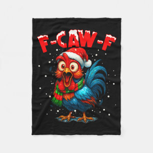 F Caw F Raven F-caw-f Kip Meme Grappige Quote Roo Fleece Deken