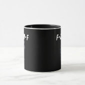 F Caw F Raven Grappige Uitrusting Creative Stijl Mok (Midden)
