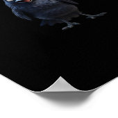 F Caw F Raven Grappige Uitrusting Creative Stijl Poster (Hoek)
