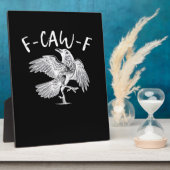 F-Caw-F Raven Retro Classic Fotoplaat (Zijkant)