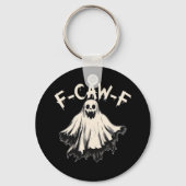 F Caw F Raven Retro Classic Style Sleutelhanger (Voorkant)