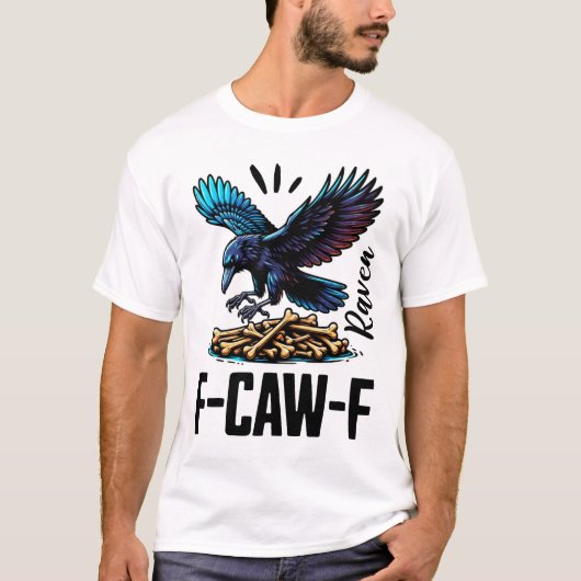 F-CAW-F Raven T-shirt (Voorkant)