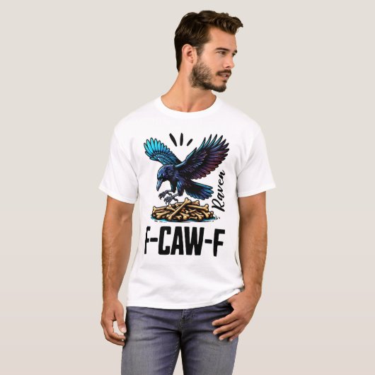 F-CAW-F Raven T-shirt (Voorkant volledig)