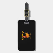 F-Caw-F Retro Classic Bagagelabel (Voorkant verticaal)