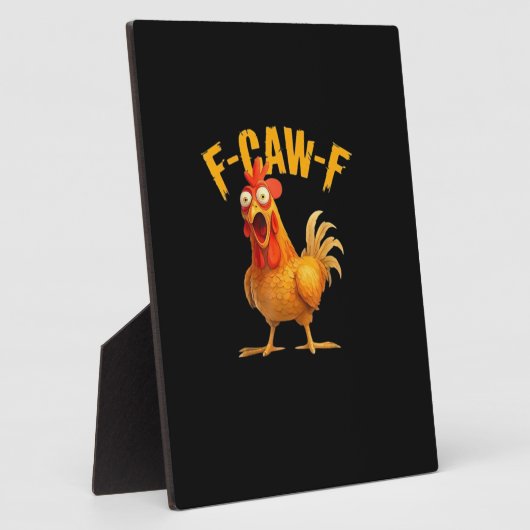 F-Caw-F Retro Classic Fotoplaat (Zijkant)