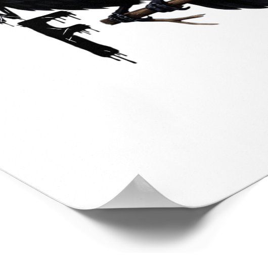 F Caw F Retro Classic Poster (Hoek)