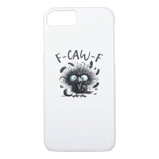 F Caw F Retro Classic Style Case-Mate iPhone Case (Achterkant)