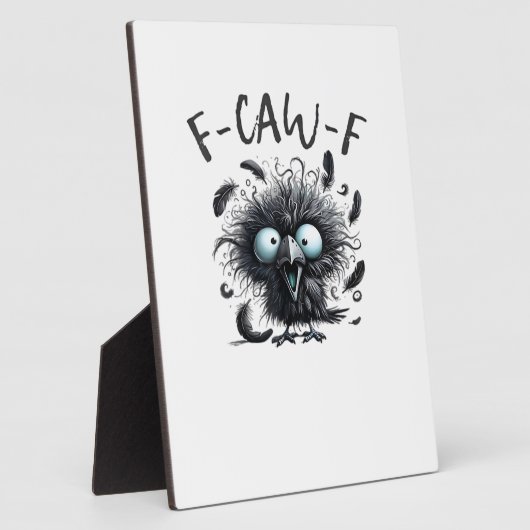 F Caw F Retro Classic Style Fotoplaat (Zijkant)